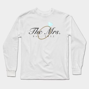 Mrs. est. 2022 Long Sleeve T-Shirt